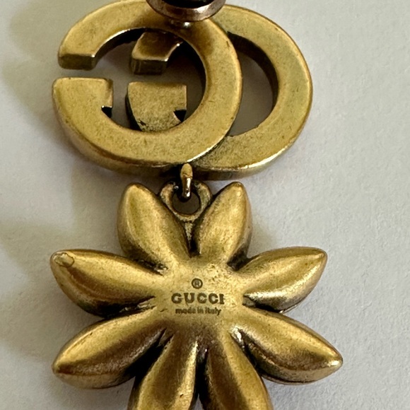 Gorgeous Gucci Crystal Flower Earrings. With Box & Dust Bag. Excellent Condition - Picture 2 of 7